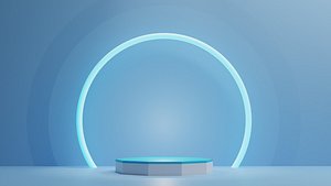 3D background for product 3D