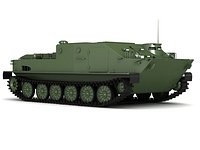 BTR-50 3D model