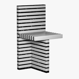 Kelly Wearstler Lineage Chair 3D