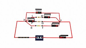 3D Electric Circuit model
