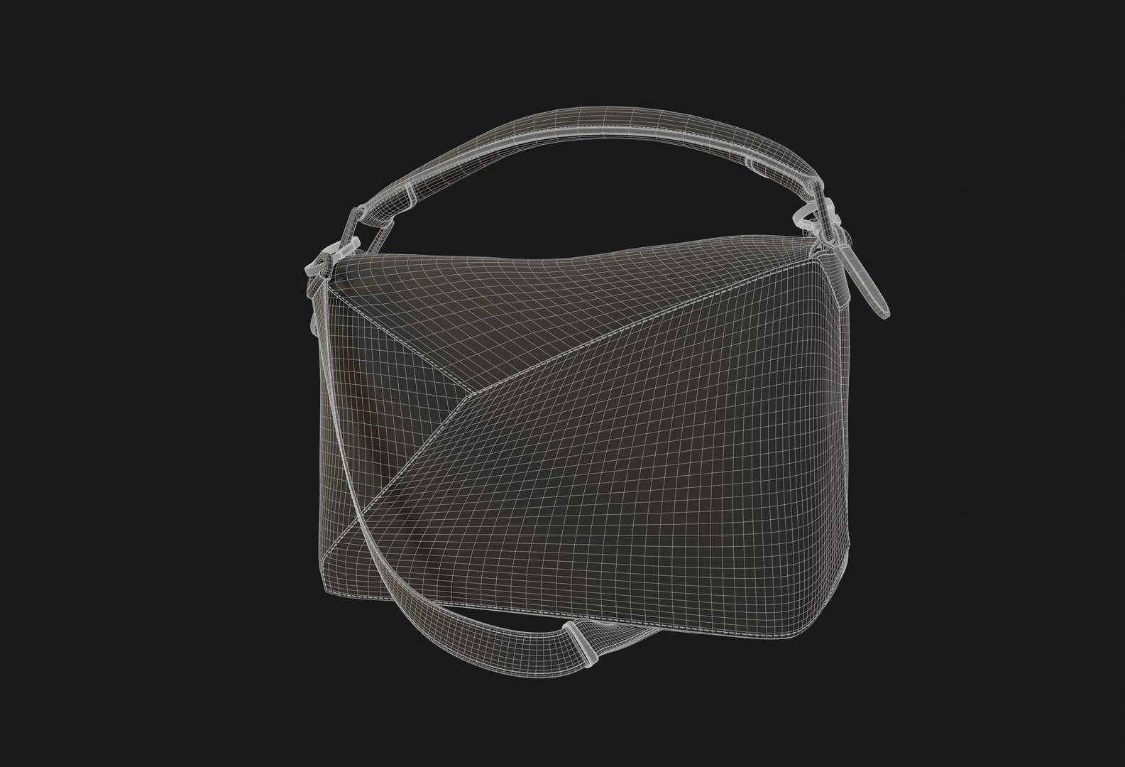 LOEWE Small Puzzle Edge bag Dark Khaki model https://p.turbosquid.com/ts-thumb/gi/dR4KBr/cz/loewewireframe_05/jpg/1748853916/1920x1080/fit_q87/89bd5ad75814e1e51e2844876734b4e76a190c42/loewewireframe_05.jpg