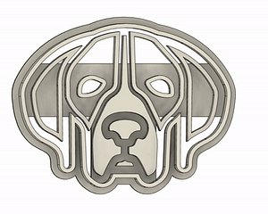 3D DOG COOKIE CUTTER