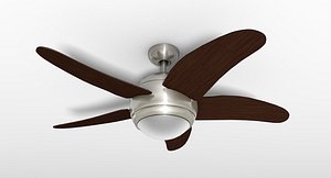 deluxe ceiling fan light c4d