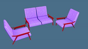 3D arm chair