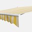 set striped awnings 3D