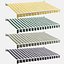 set striped awnings 3D