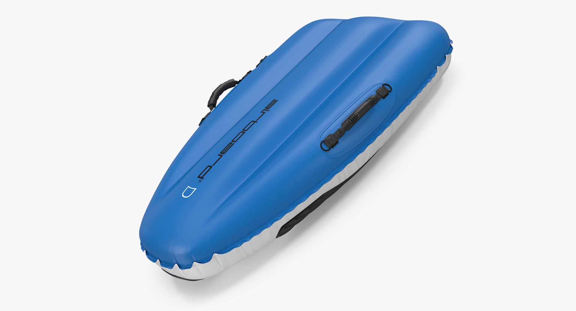 Airboard Classic 130 Sled Blue 3D Model preview
