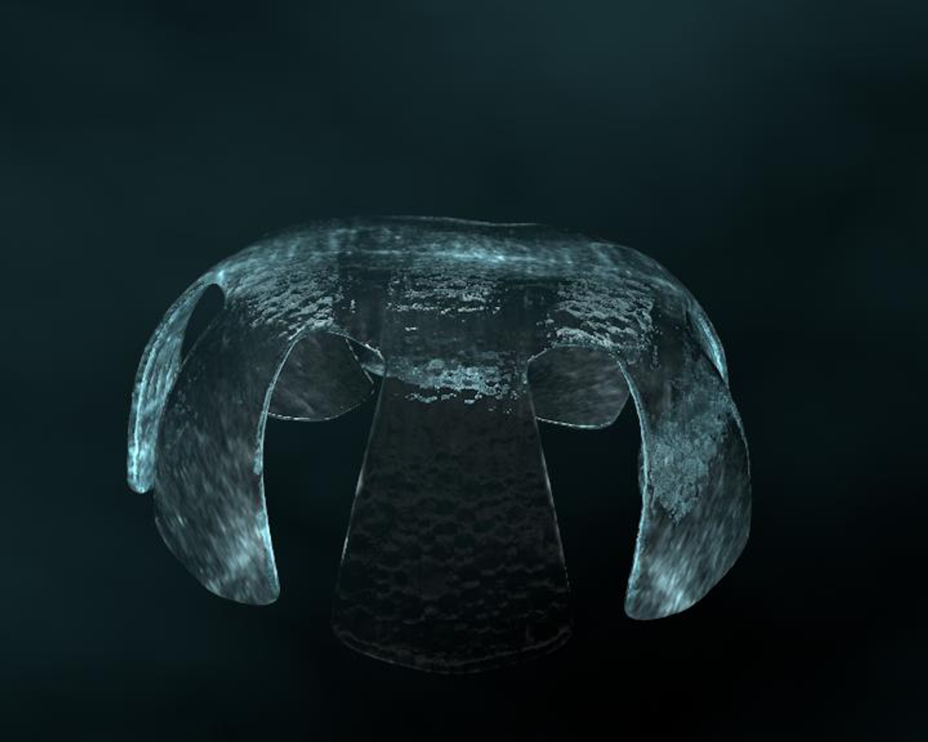 3d Medusoid Jellyfish