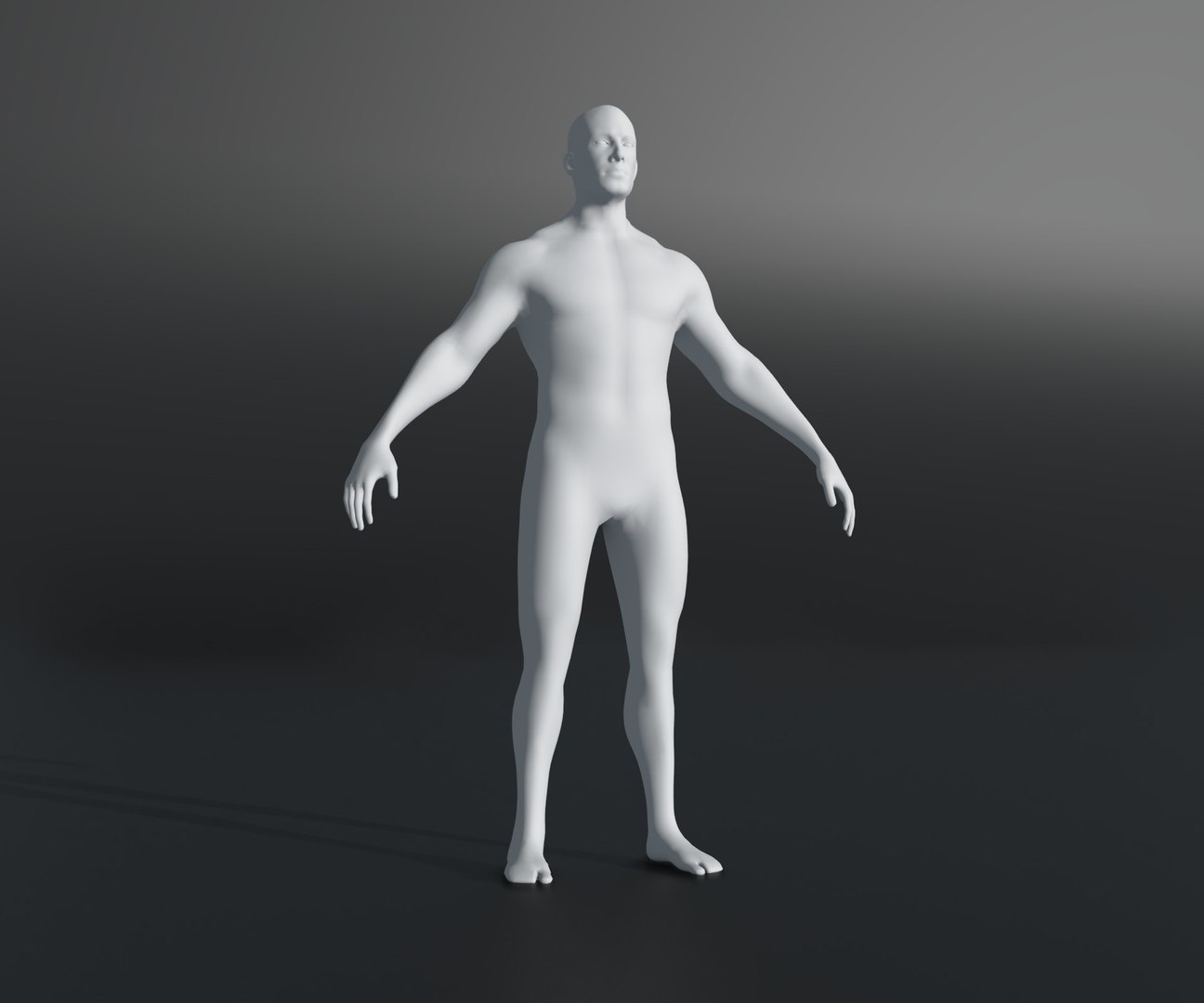 Male And Female Body Base Mesh 28 Animations 3D Model 20k Polygons 3D ...