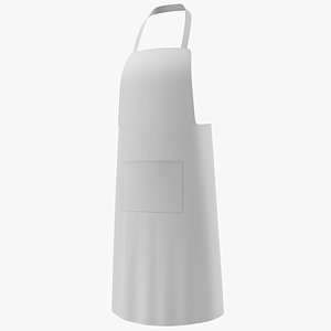 Cooking Apron 01 3D model