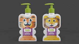 Babyganics Kids Shampoo Conditioner 3D