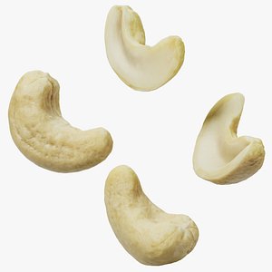 3D Cashew Nuts model