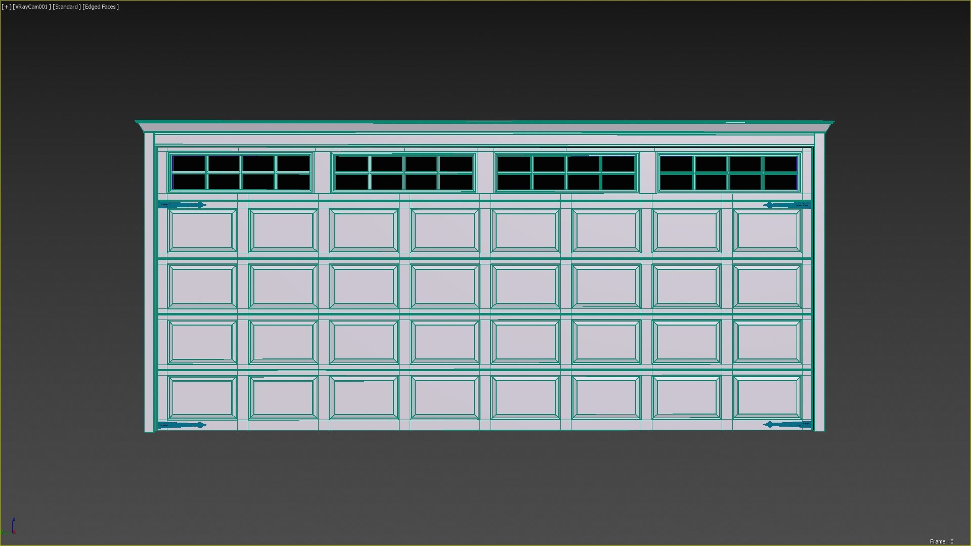 Garage Door 01 3D model TurboSquid 1980840