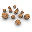 3ds polyhedral dice set -