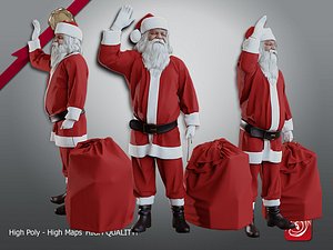 male santa claus acc model