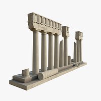 Broken Doric Columns