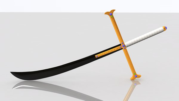 Kokuto yoru (espada do mihawk) Modelo 3D - TurboSquid 1191014