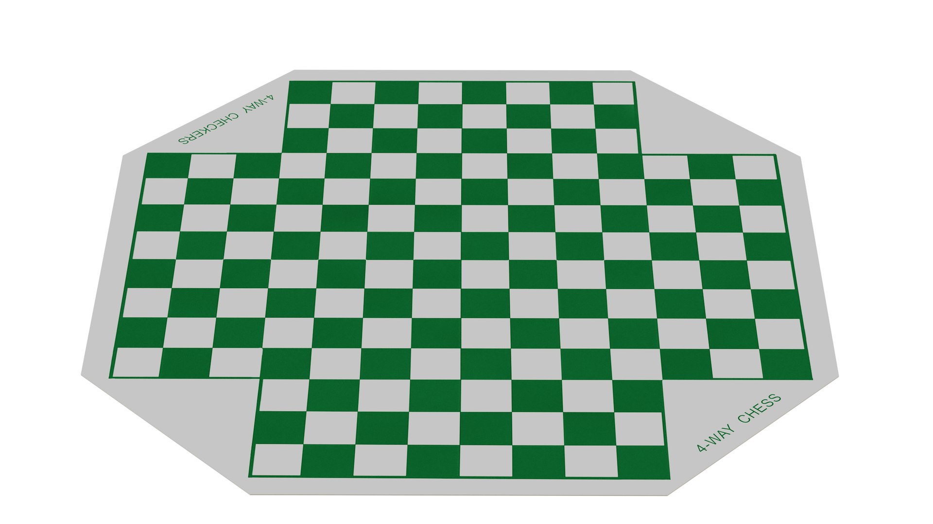 3D Checkers Board For 4 Players Model - TurboSquid 2006699