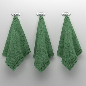 3d model towels