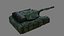 Tanque militar de ciencia ficción - Low Poly - Listo para el juego - PBR