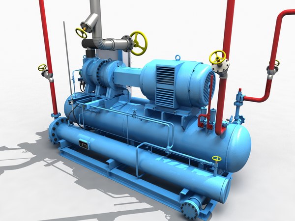modelo 3d Compresor de amoníaco - TurboSquid 2085067