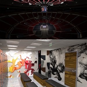 Boxing Arena and Locker Room