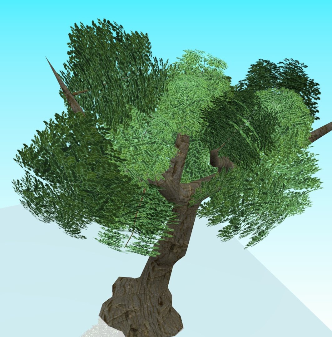 Obj Tree Leafes