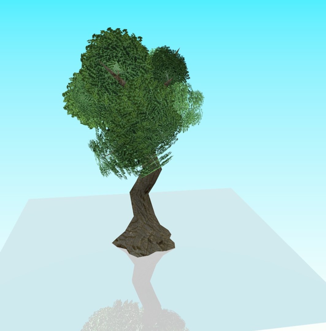 Obj Tree Leafes