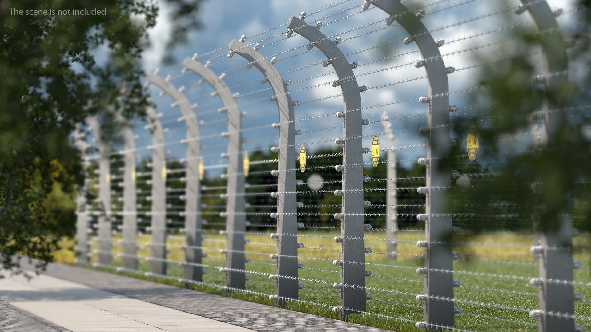 3D model electric barbed wire fence https://p.turbosquid.com/ts-thumb/gj/aFFGvV/hIkLI3Jz/electricbarbedwirefencesectionsvray3dmodel006/jpg/1587502943/1920x1080/fit_q87/eb0c5e6000f2a3d6c0339b593dadd460b90554a8/electricbarbedwirefencesectionsvray3dmodel006.jpg