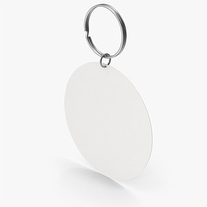 Keychain Banner Tag 3D