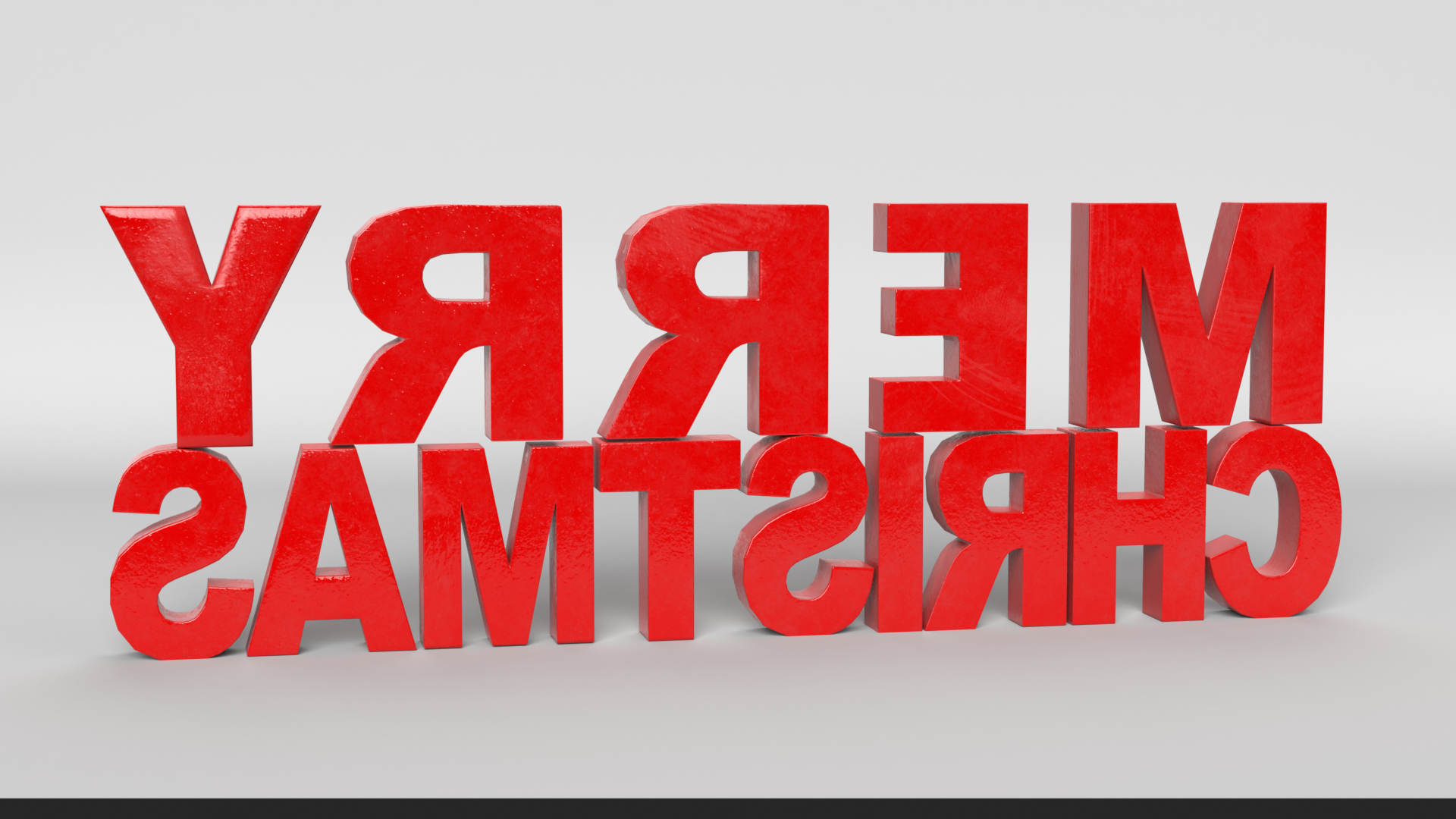 Merry christmas decoration 3D model - TurboSquid 1651667