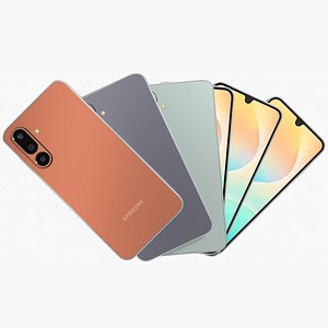 Samsung Galaxy M36 All Colors 3D model