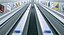 Underground Tube Escalator
