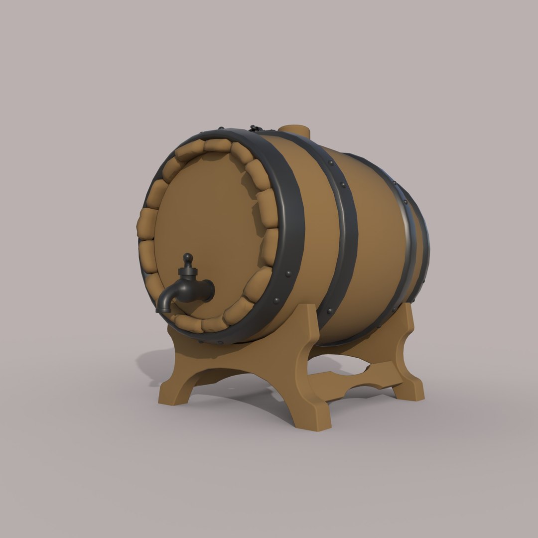 3D Barrel model https://p.turbosquid.com/ts-thumb/gj/nOVxrP/ay/z0404/jpg/1719080807/1920x1080/fit_q87/5d0d5b5368a9a46849dcab6faff6691435b840be/z0404.jpg