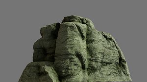desert cliff 3D model