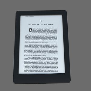 Ebook 3D model
