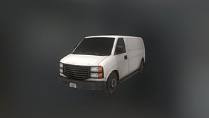 3D ready van vehicle - model