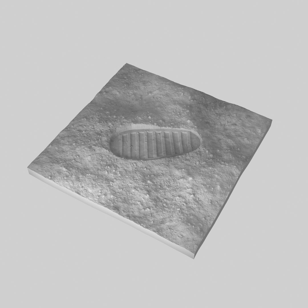 Moon Boot Bootprint 3D Model - TurboSquid 1247806