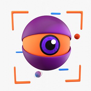 Eye Scanner 3D model