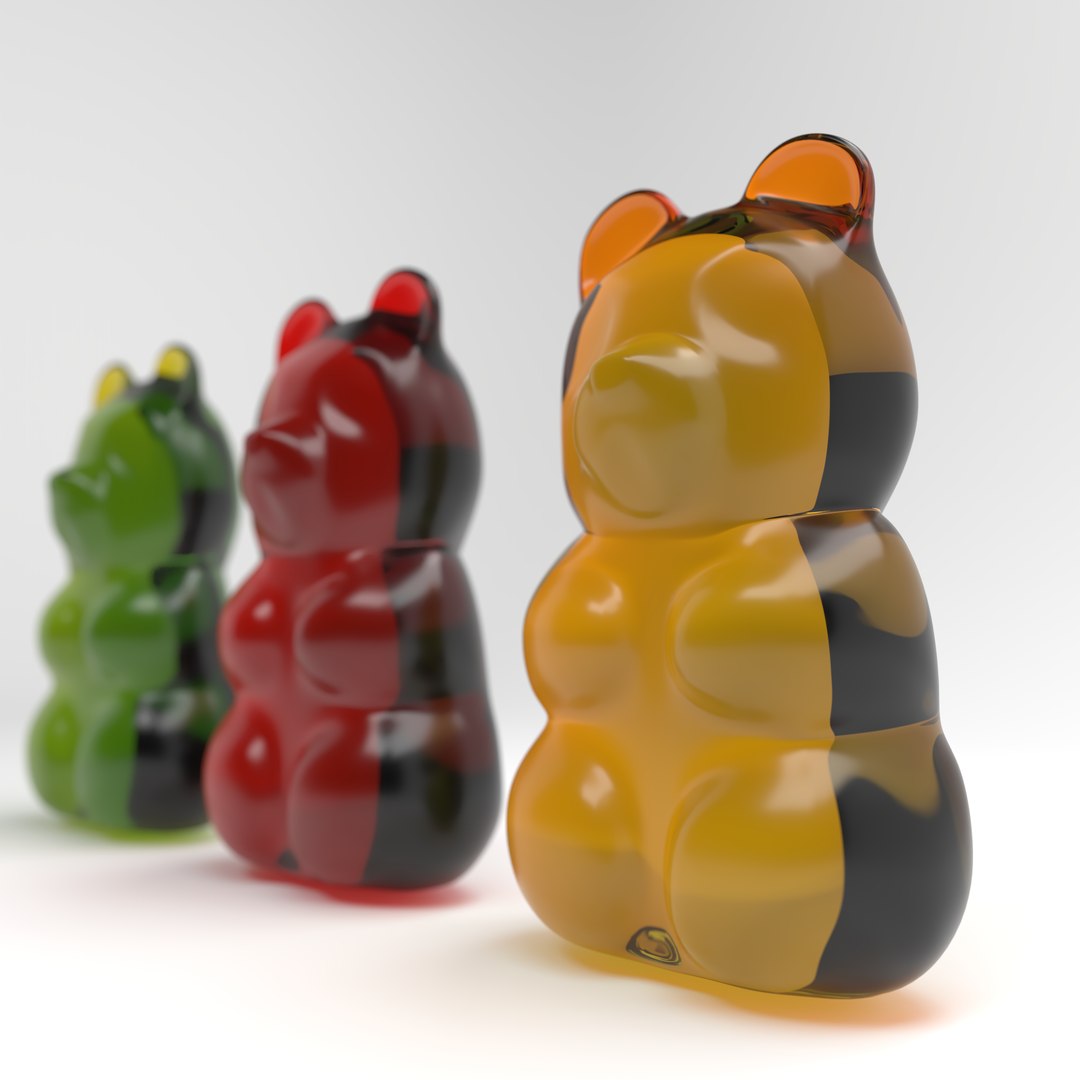 GUMMY BEAR 3D Model - TurboSquid 1732822