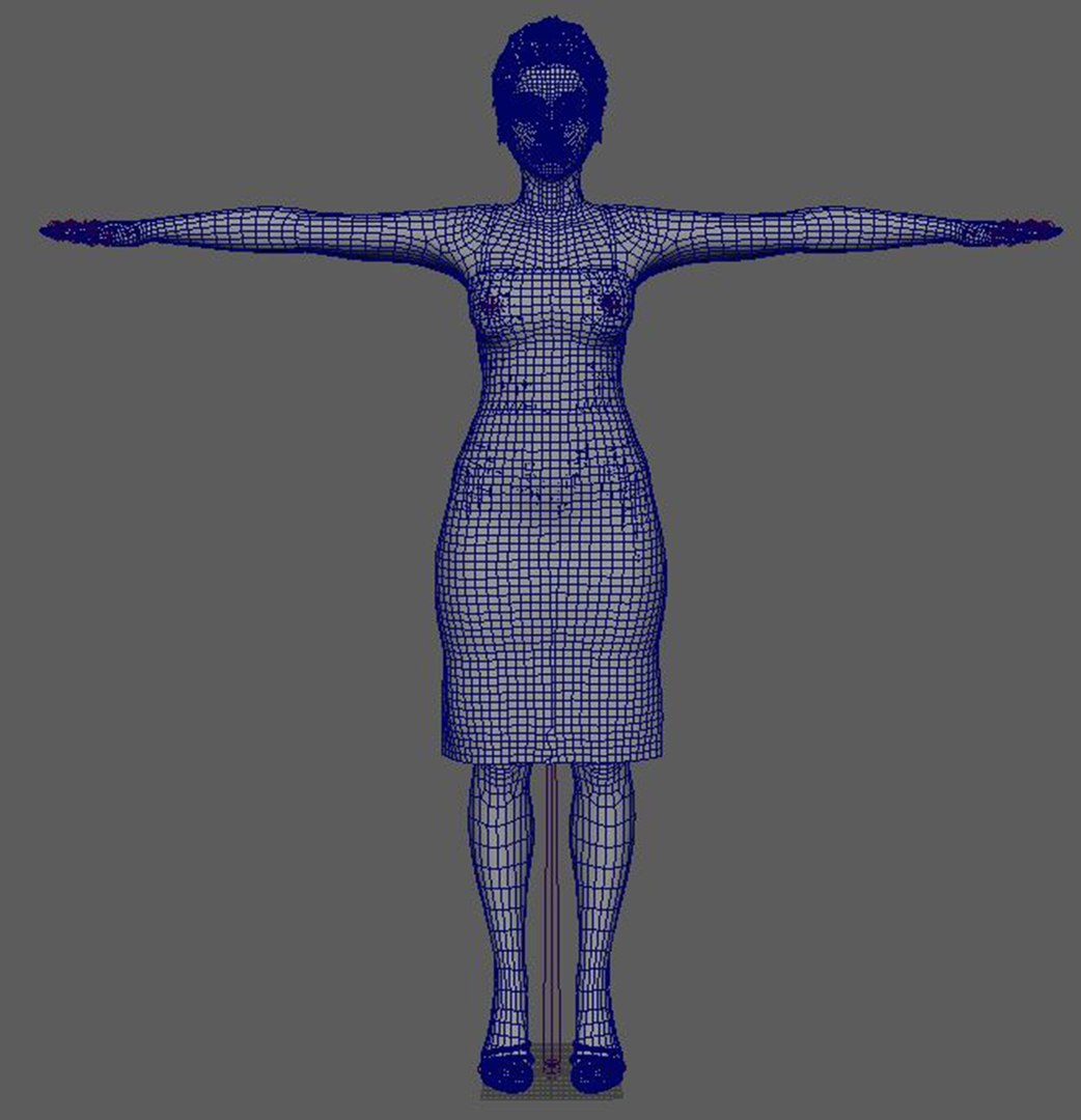 Barbara Palvin Character 3D Model Low-poly 3D Model - TurboSquid 2325365