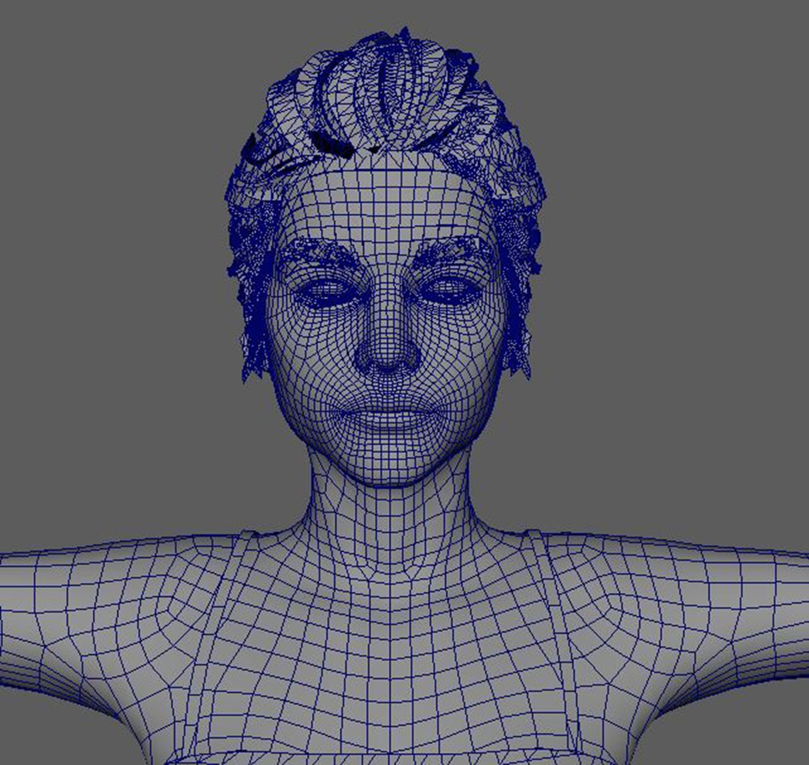 Barbara Palvin Character 3D Model Low-poly 3D Model - TurboSquid 2325365