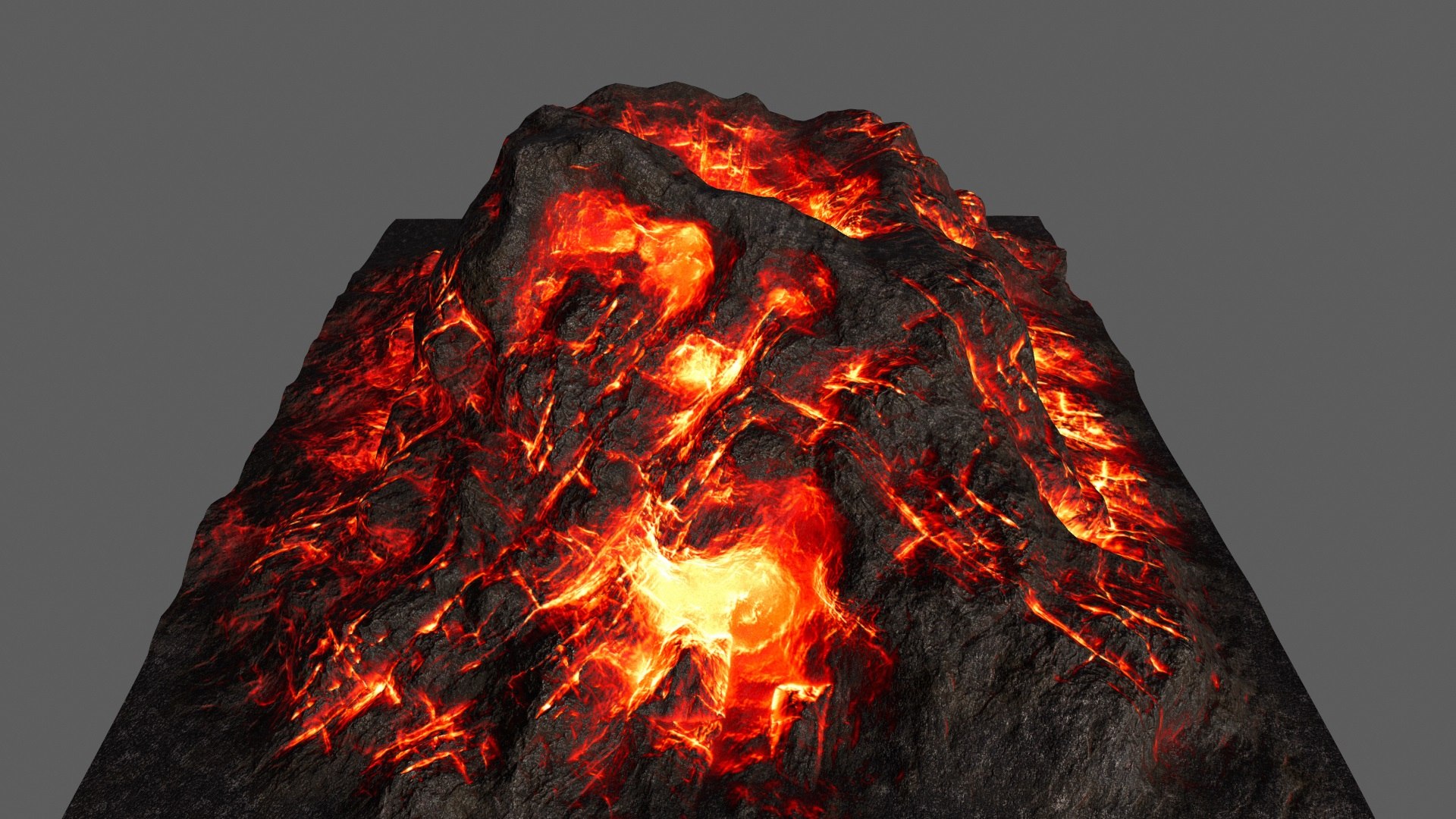 Volcano 3D Model - TurboSquid 1152537