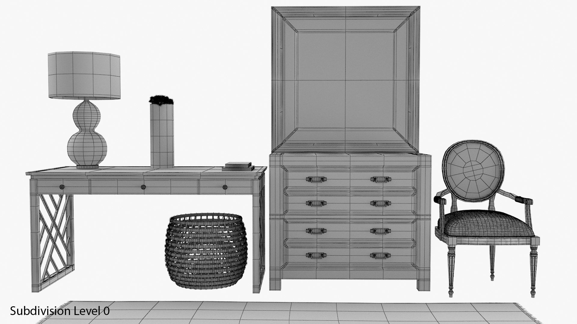 3D Ethan Allen I Do In Fact Do Drama Office TurboSquid 2001497