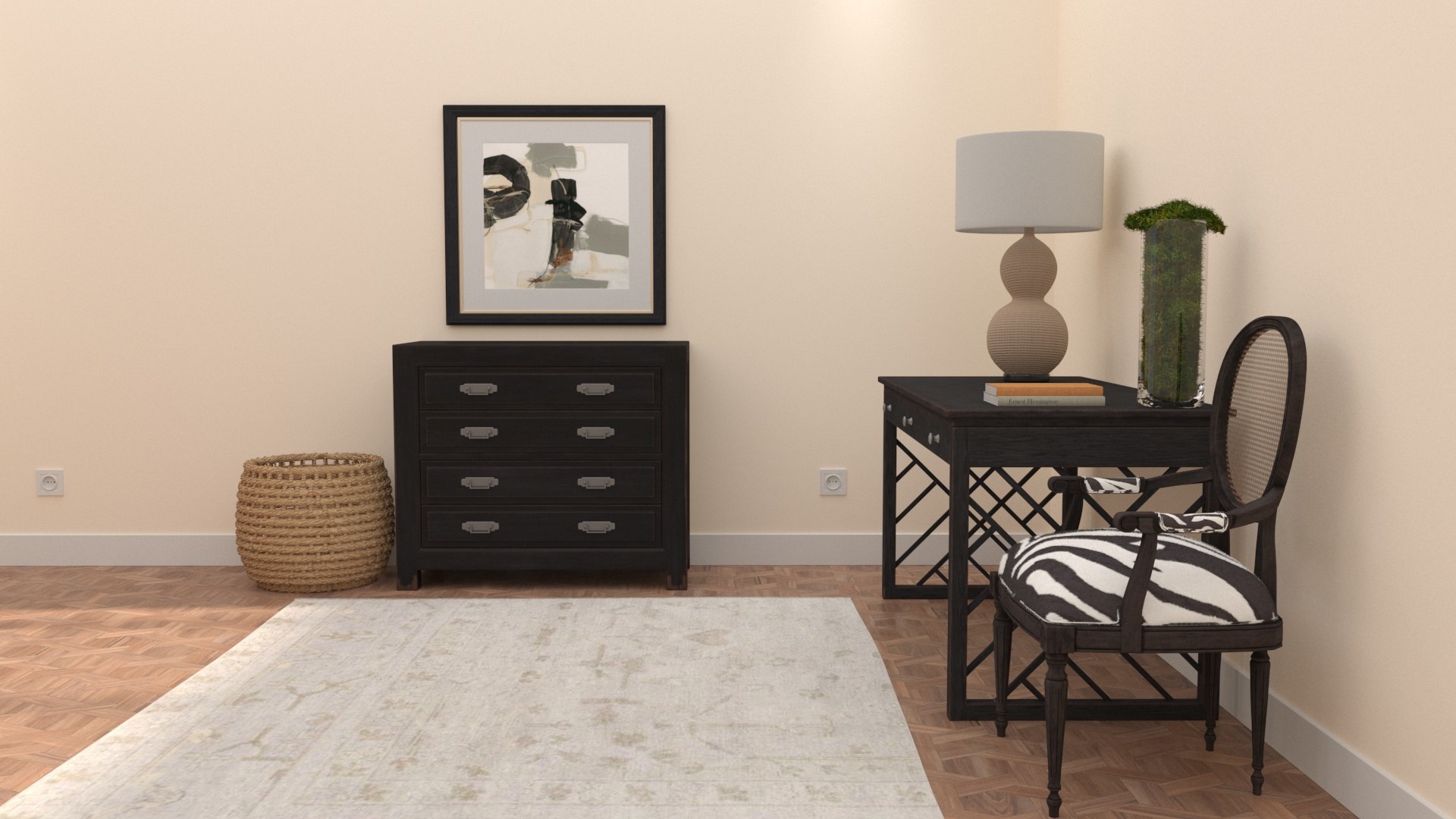 3D Ethan Allen I Do In Fact Do Drama Office TurboSquid 2001497