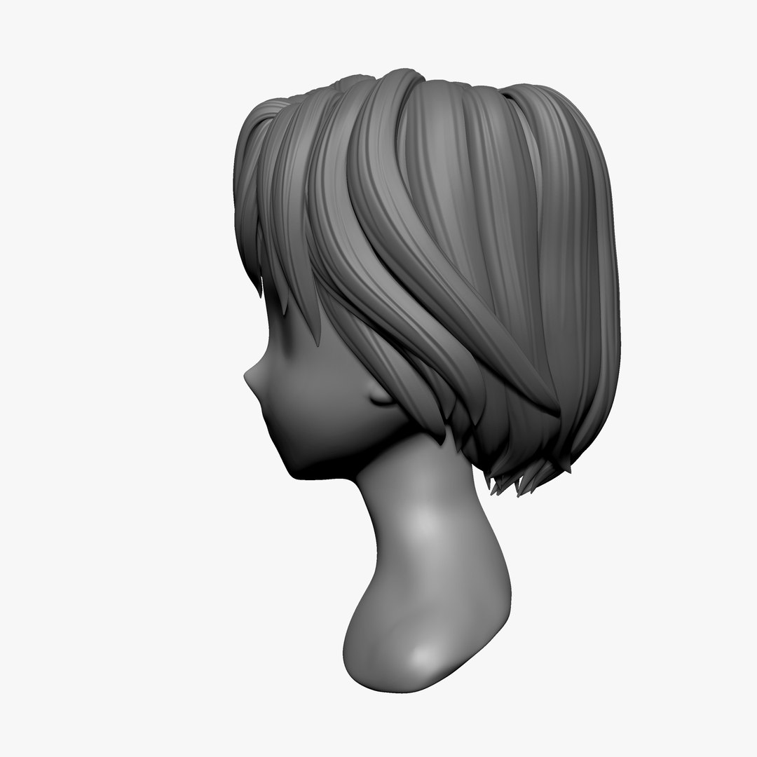 Hair13 Model - TurboSquid 2054371
