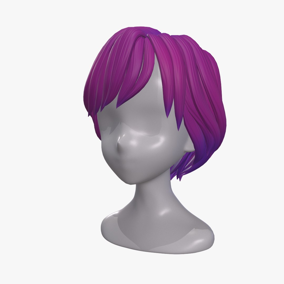 Hair13 Model - TurboSquid 2054371