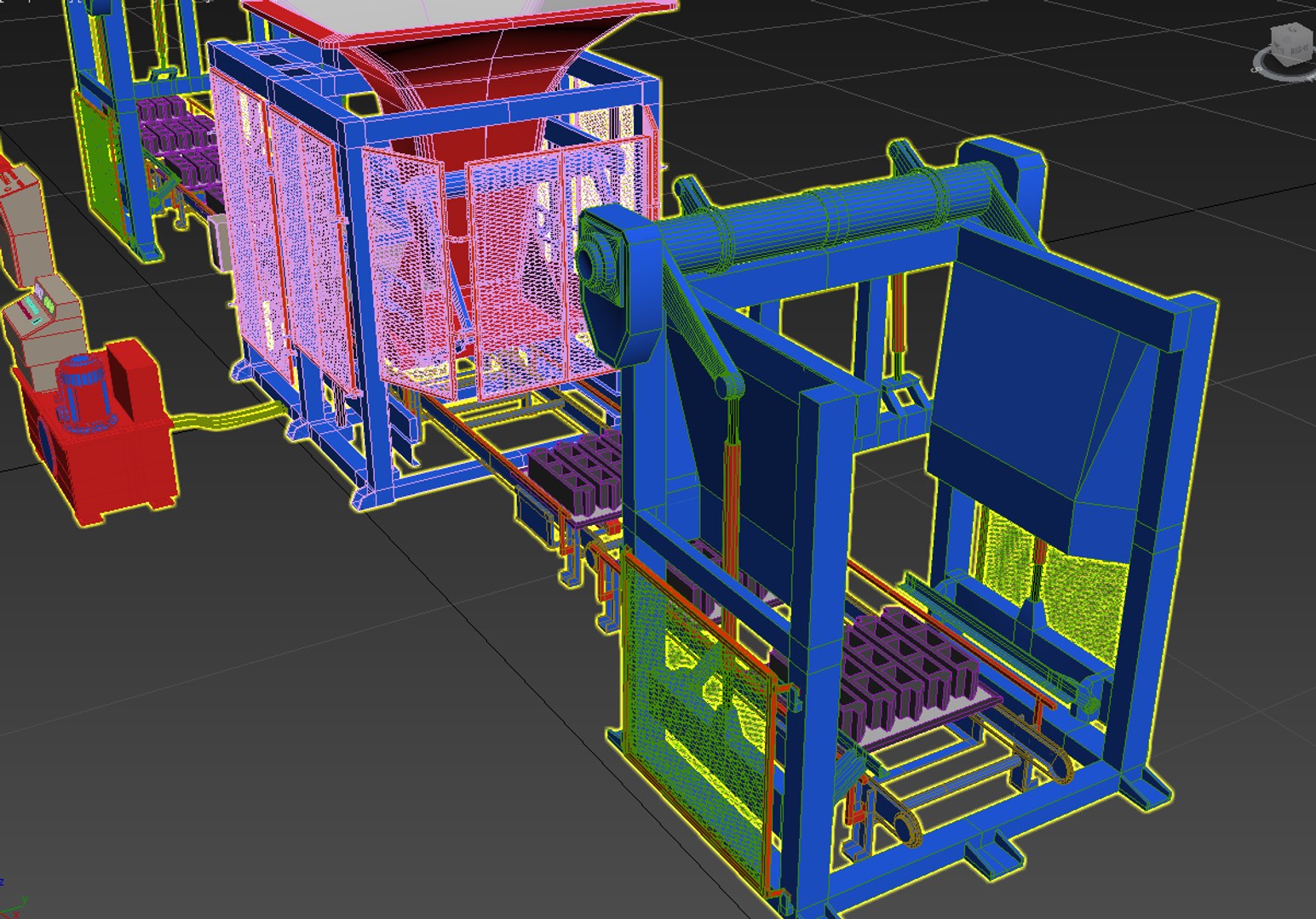 Production Line 3D - TurboSquid 1207891