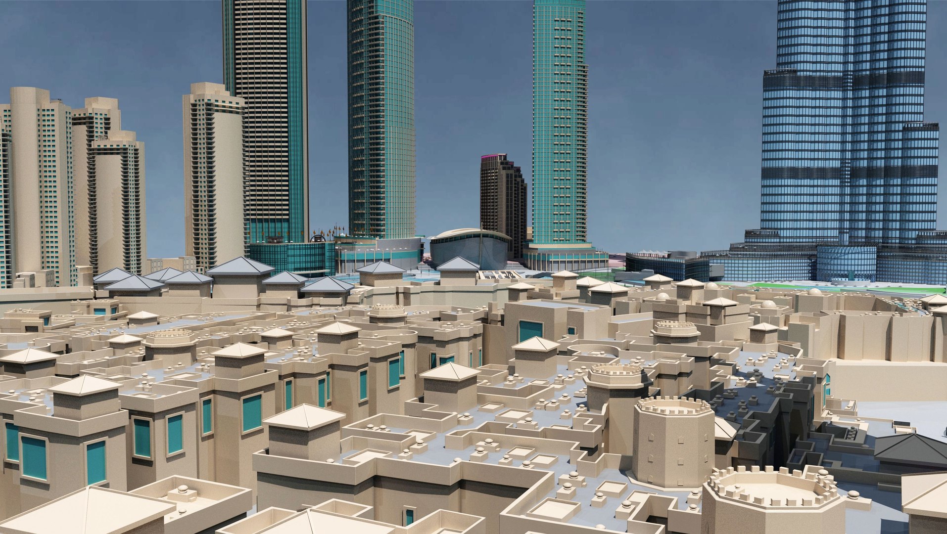 Burj Khalifa Tower 3D Model - TurboSquid 2066883