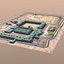 architecture building prison 3d model